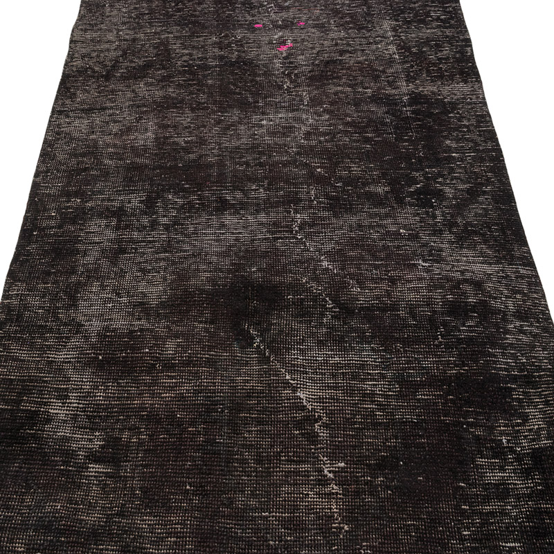 Over-dyed Turkish Vintage Runner - 3' 1" x 11' 7" (37" x 139") - K0084203