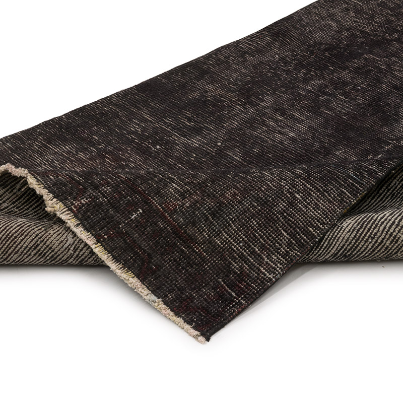 Over-dyed Turkish Vintage Runner - 3' 1" x 11' 7" (37" x 139") - K0084203