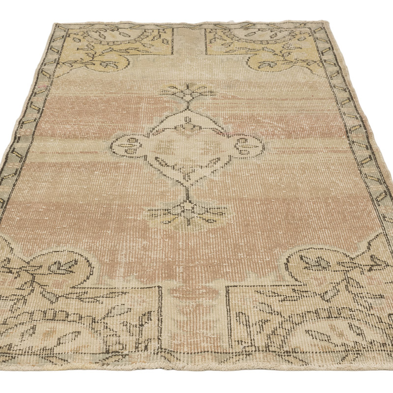 Vintage Turkish Hand-Knotted Rug - 3' 3" x 5' 2" (39" x 62") - K0084205