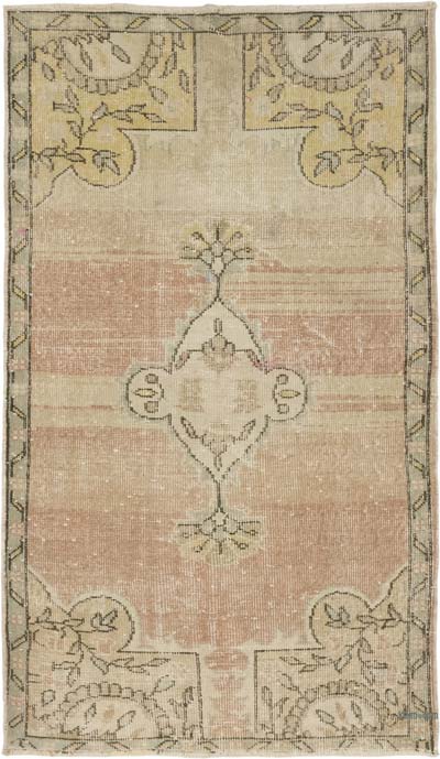 El Dokuma Vintage Halı - 98 cm x 158 cm