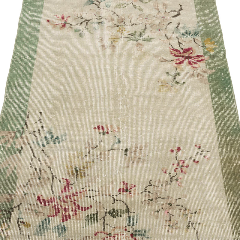 Vintage Turkish Hand-Knotted Rug - 2' 8" x 4' 8" (32" x 56") - K0084206