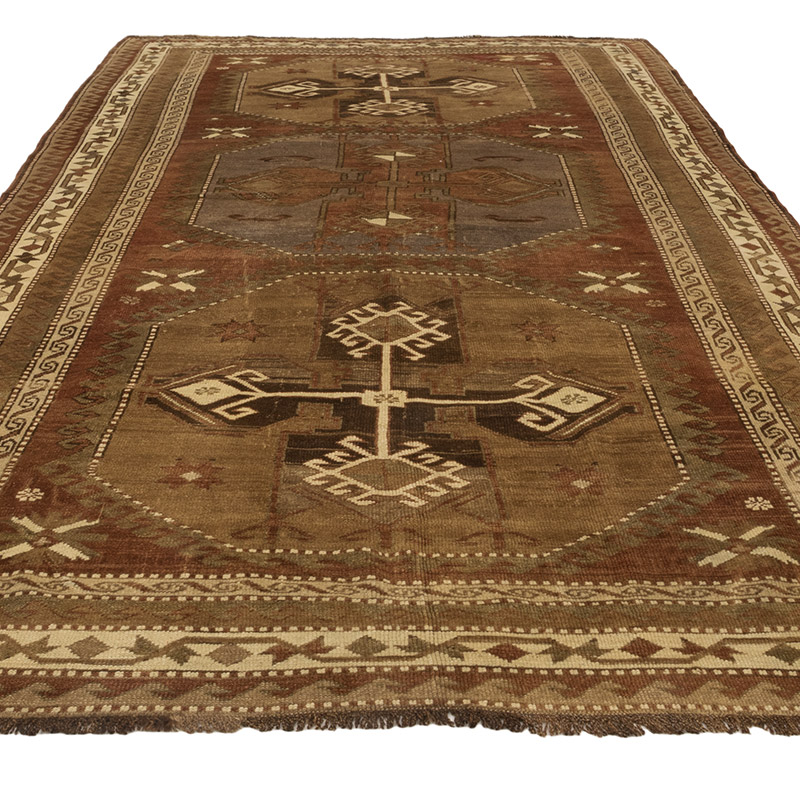 El Dokuma Vintage Hali - 203 cm x 342 cm - K0084209