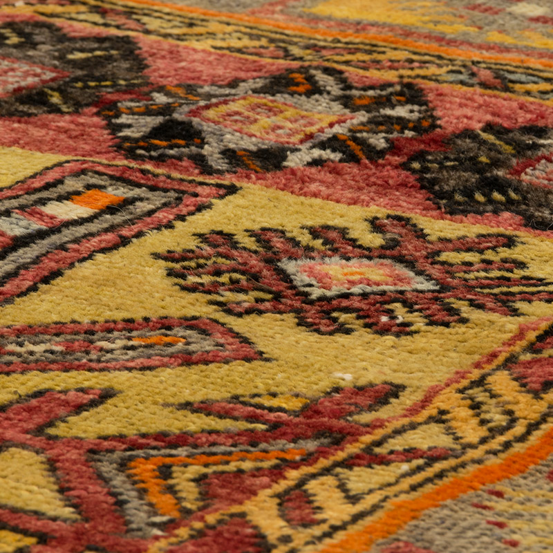 Alfombra Vintage Turca Anudada a Mano - 90 cm x 161 cm - K0084212