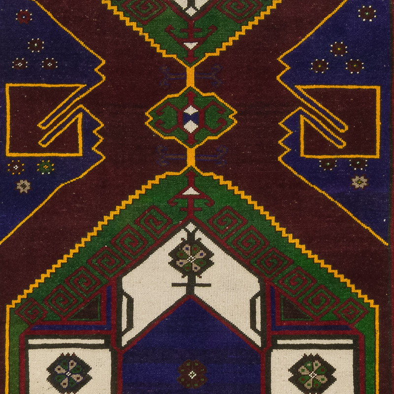 El Dokuma Vintage Hali - 140 cm x 385 cm - K0084213
