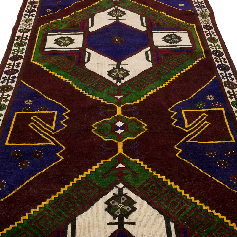 El Dokuma Vintage Hali - 140 cm x 385 cm - K0084213