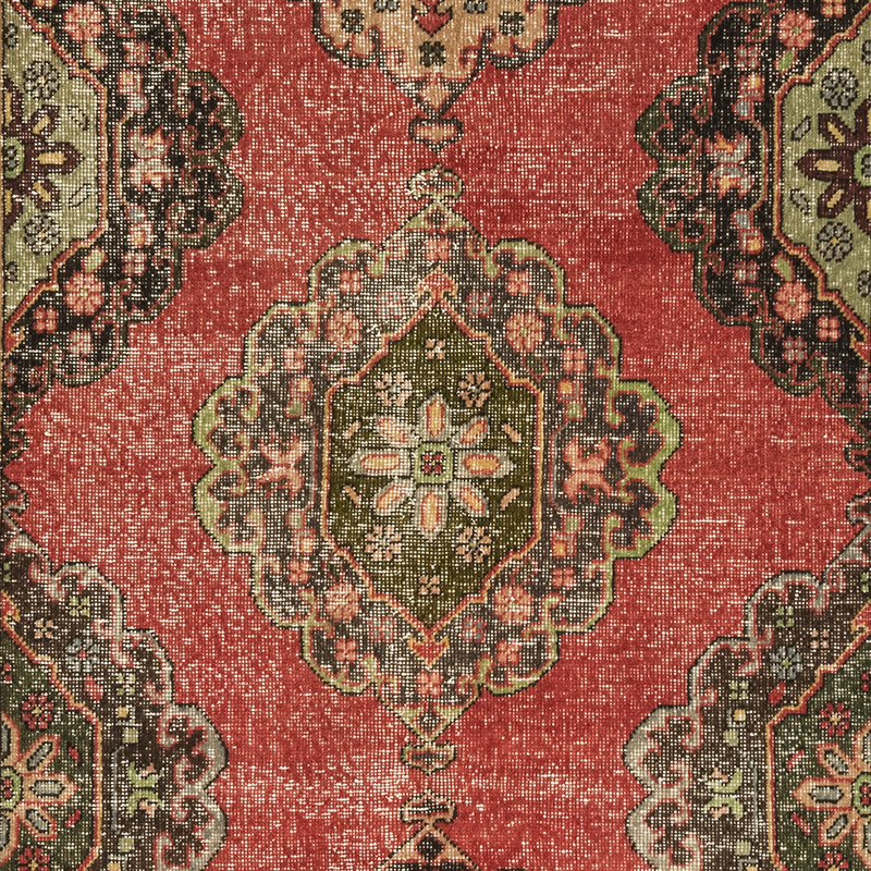 Alfombra Vintage Turca Anudada a Mano - 151 cm x 206 cm - K0084214