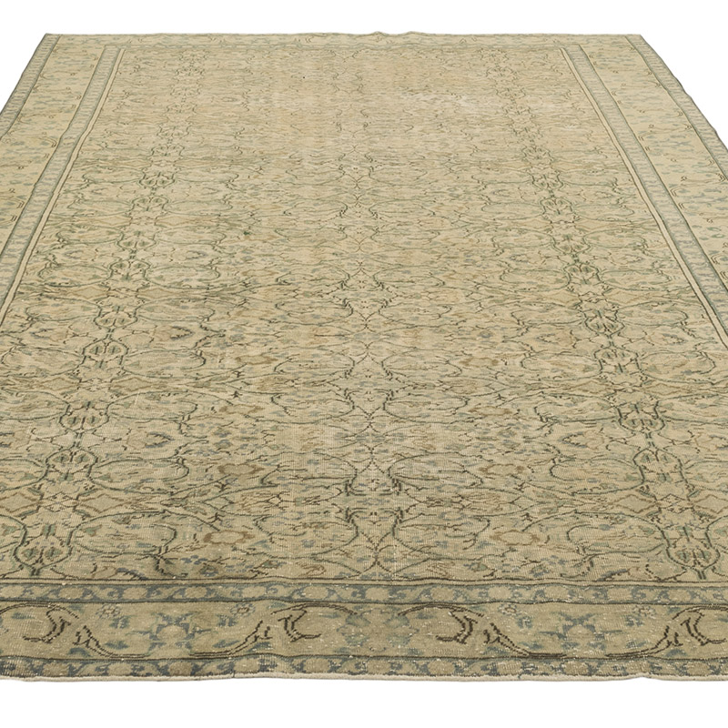 Vintage Turkish Hand-Knotted Rug - 6' 4" x 9' 2" (76" x 110") - K0084218
