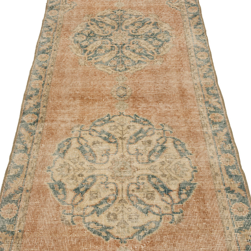 Vintage Turkish Hand-Knotted Runner - 2' 9" x 10' 10" (33" x 130") - K0084219