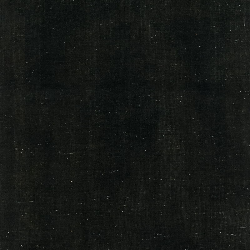Over-dyed Vintage Hand-Knotted Turkish Rug - 4' 4" x 9'  (52" x 108") - K0084221