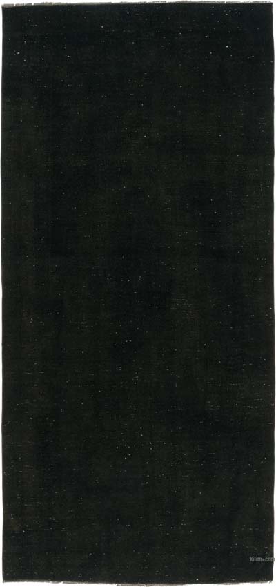 Alfombra Turca Vintage Sobre-teñida - 131 cm x 275 cm