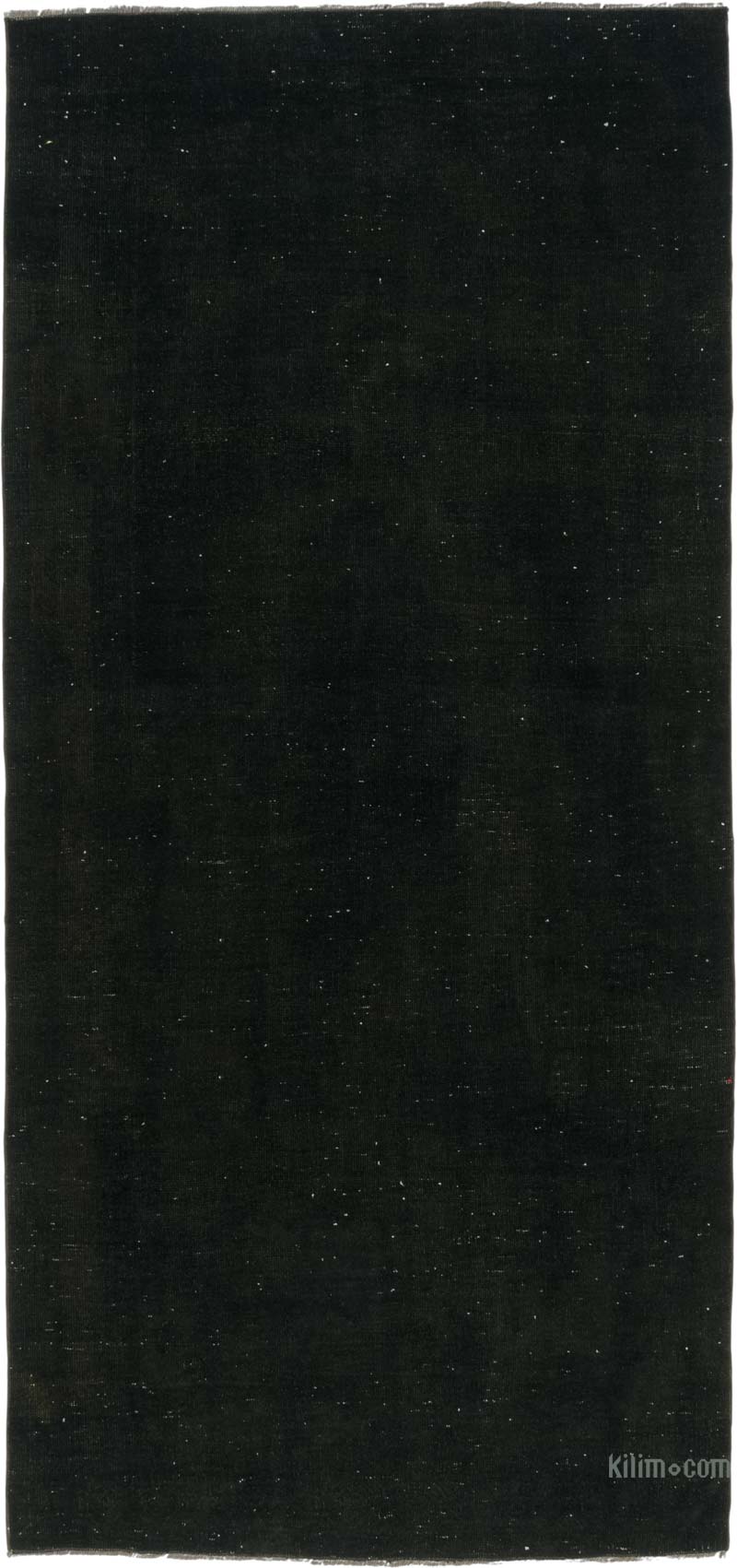 Over-dyed Vintage Hand-Knotted Turkish Rug - 4' 4" x 9'  (52" x 108") - K0084221