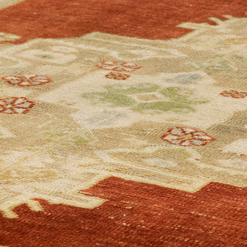 Vintage Turkish Hand-Knotted Rug - 4' 1" x 6' 4" (49" x 76") - K0084222