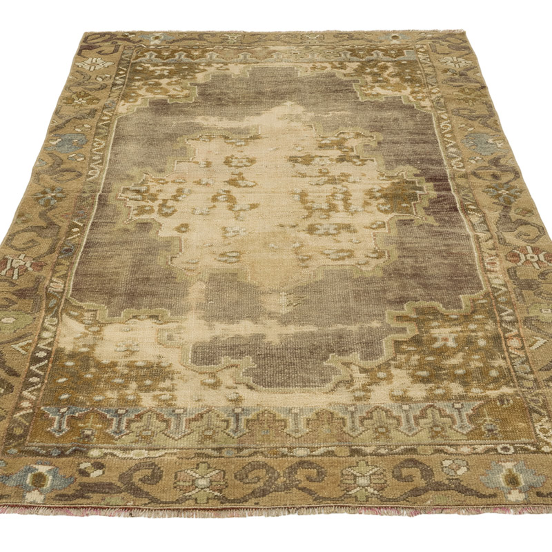 Vintage Turkish Hand-Knotted Rug - 3' 5" x 5' 9" (41" x 69") - K0084224