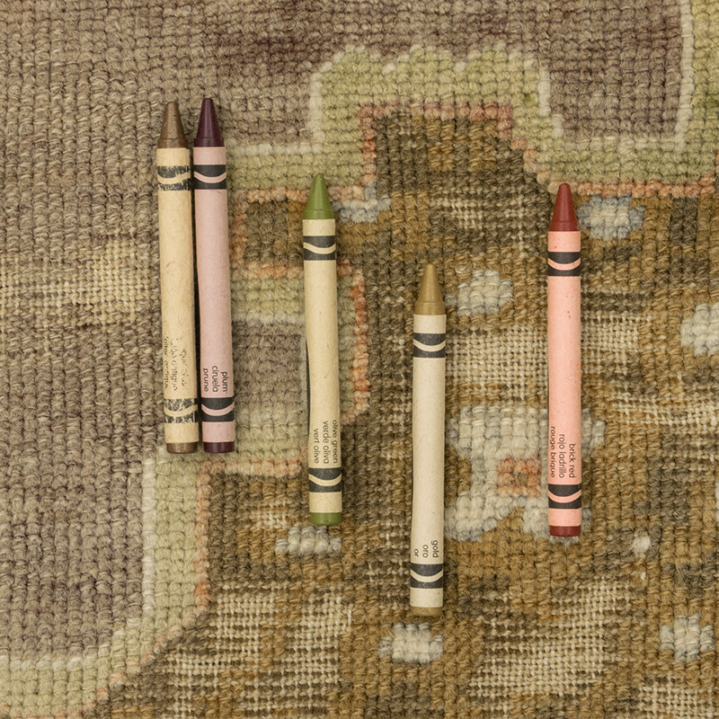 Vintage Turkish Hand-Knotted Rug - 3' 5" x 5' 9" (41" x 69") - K0084224