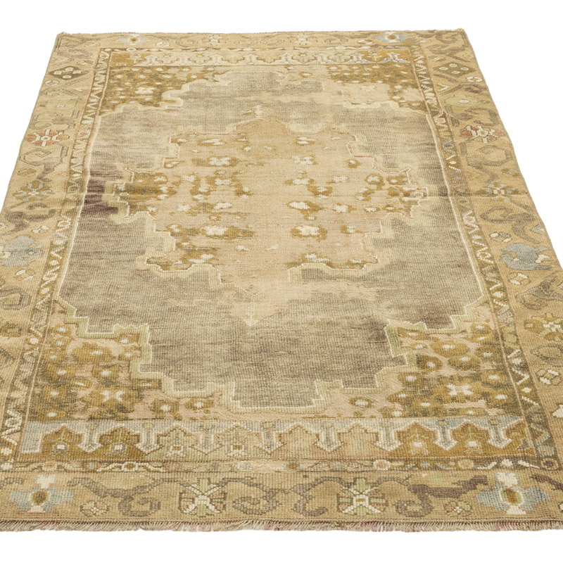 Vintage Turkish Hand-Knotted Rug - 3' 5" x 5' 9" (41" x 69") - K0084224