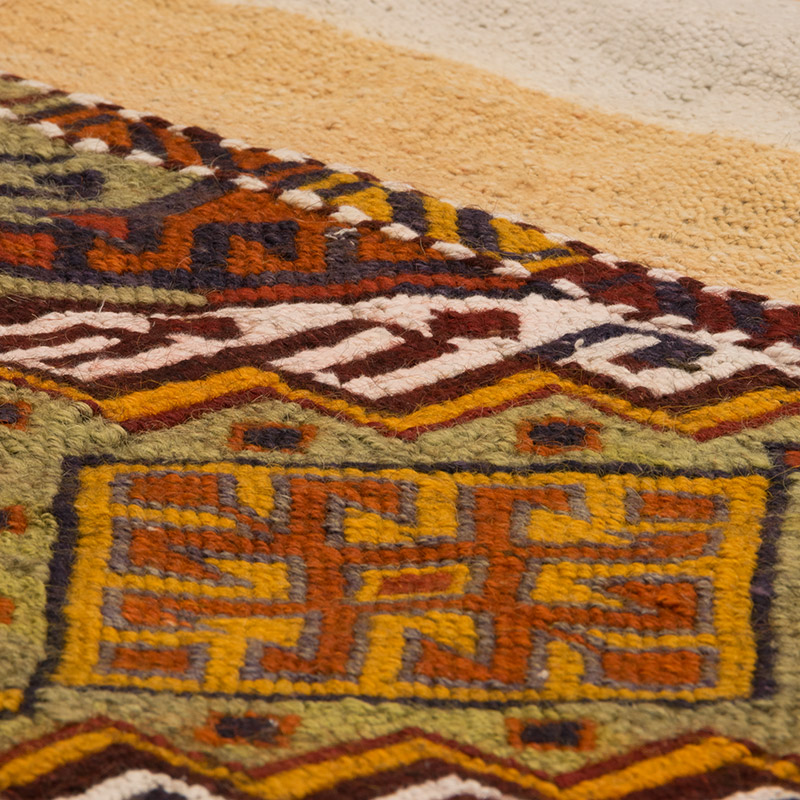 Alfombra Vintage Malatya Kilim - 141 cm x 181 cm - K0084226