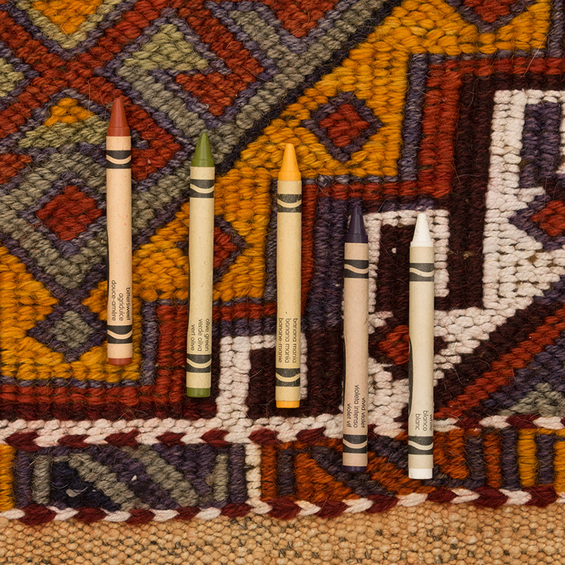 Alfombra Vintage Malatya Kilim - 141 cm x 181 cm - K0084226