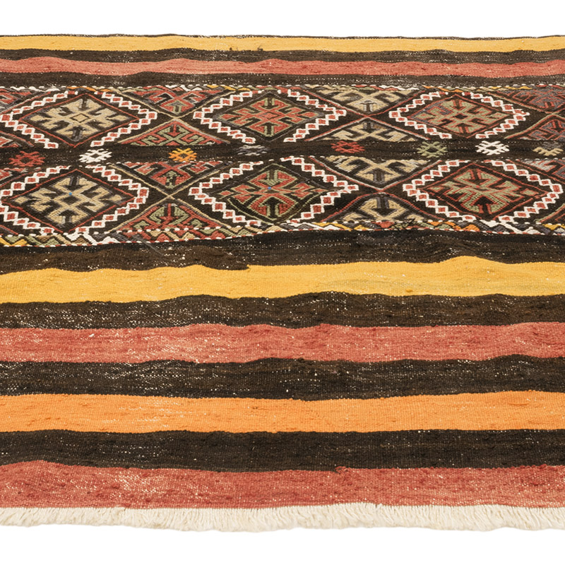 Vintage Malatya Kilimi - 129 cm x 126 cm - K0084227
