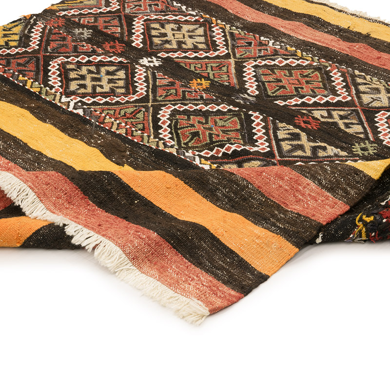 Vintage Malatya Kilimi - 129 cm x 126 cm - K0084227