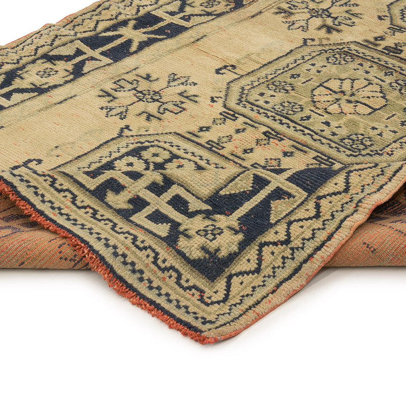 Vintage Turkish Hand-Knotted Rug - 5' 1" x 6' 10" (61" x 82") - K0084230