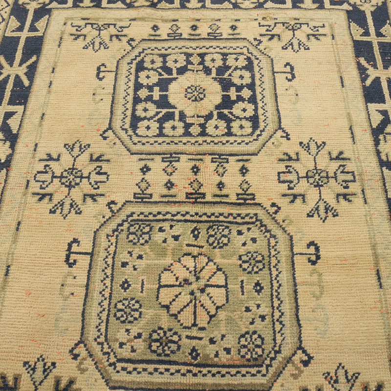 Vintage Turkish Hand-Knotted Rug - 5' 1" x 6' 10" (61" x 82") - K0084230