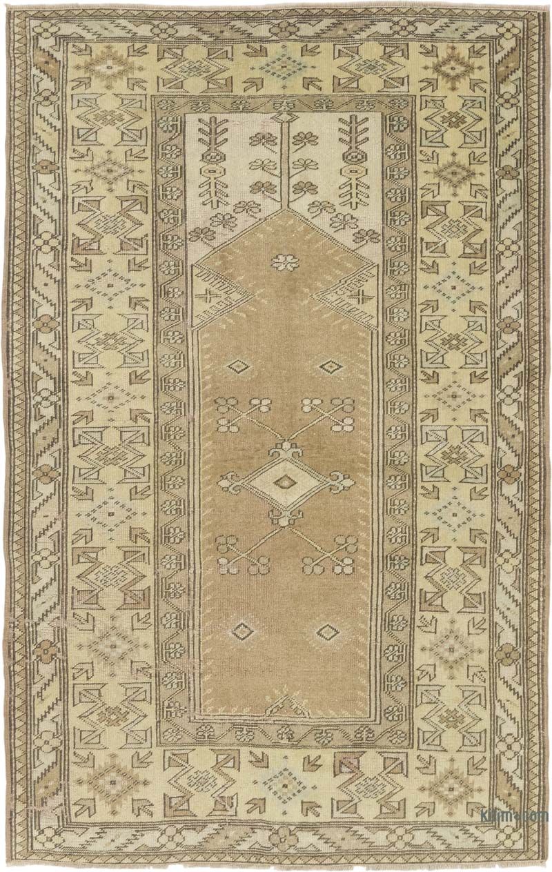 El Dokuma Vintage Hali - 126 cm x 199 cm - K0084265