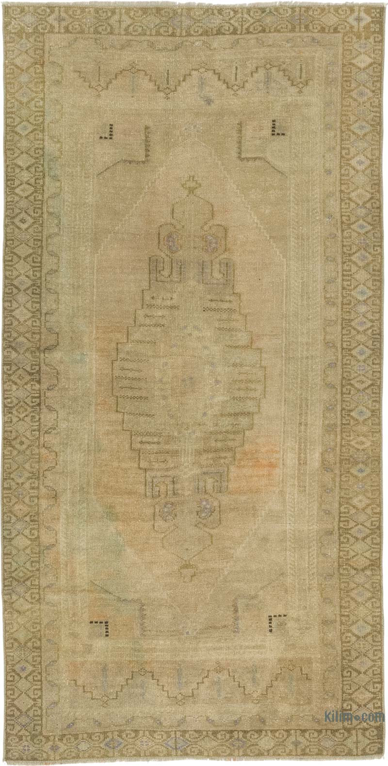 Vintage Turkish Hand-Knotted Rug - 3' 1" x 6' 3" (37" x 75") - K0084267
