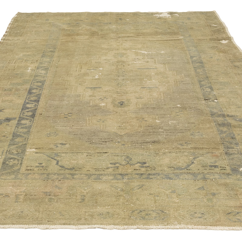 Vintage Turkish Hand-Knotted Rug - 5' 2" x 7' 11" (62" x 95") - K0084268