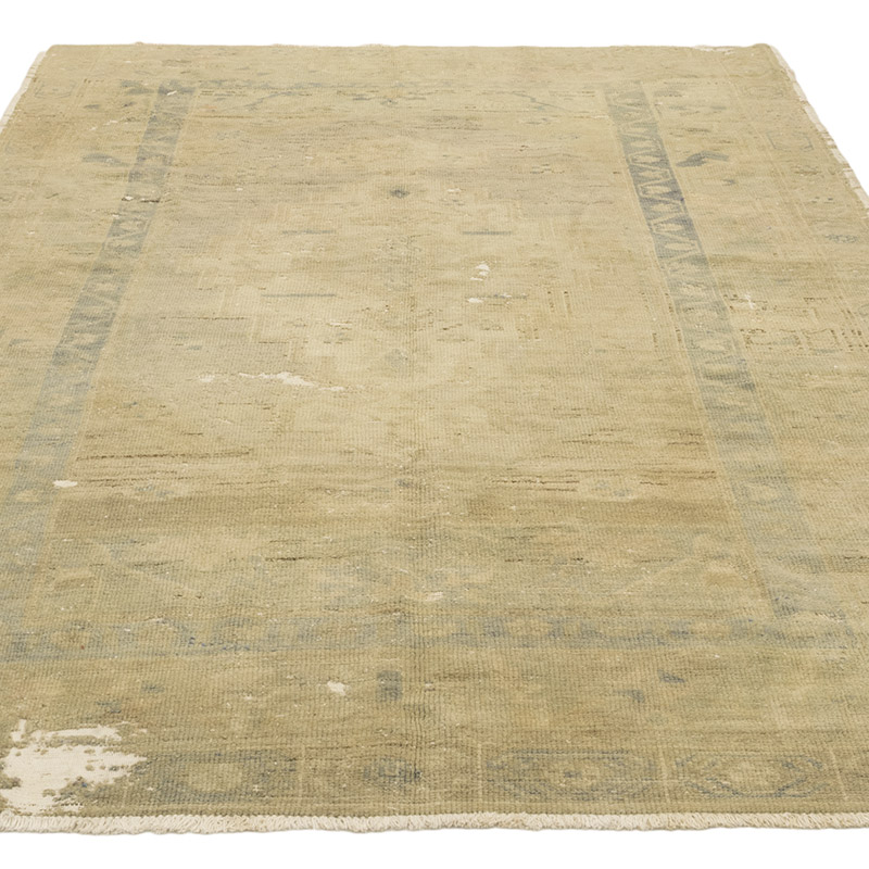 Vintage Turkish Hand-Knotted Rug - 5' 2" x 7' 11" (62" x 95") - K0084268