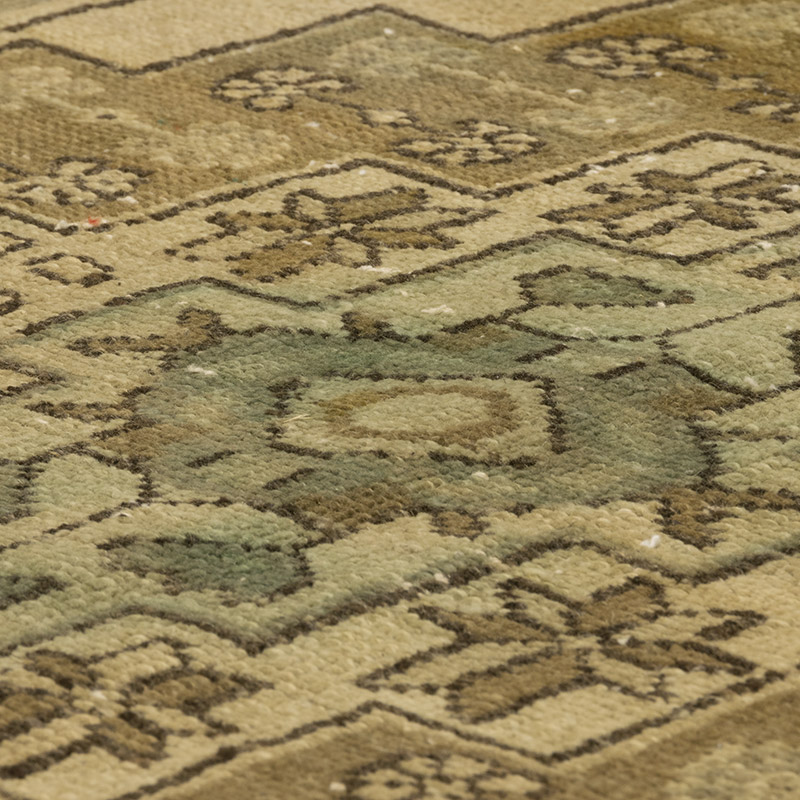 Vintage Turkish Hand-Knotted Rug - 4' 2" x 9' 9" (50" x 117") - K0084269