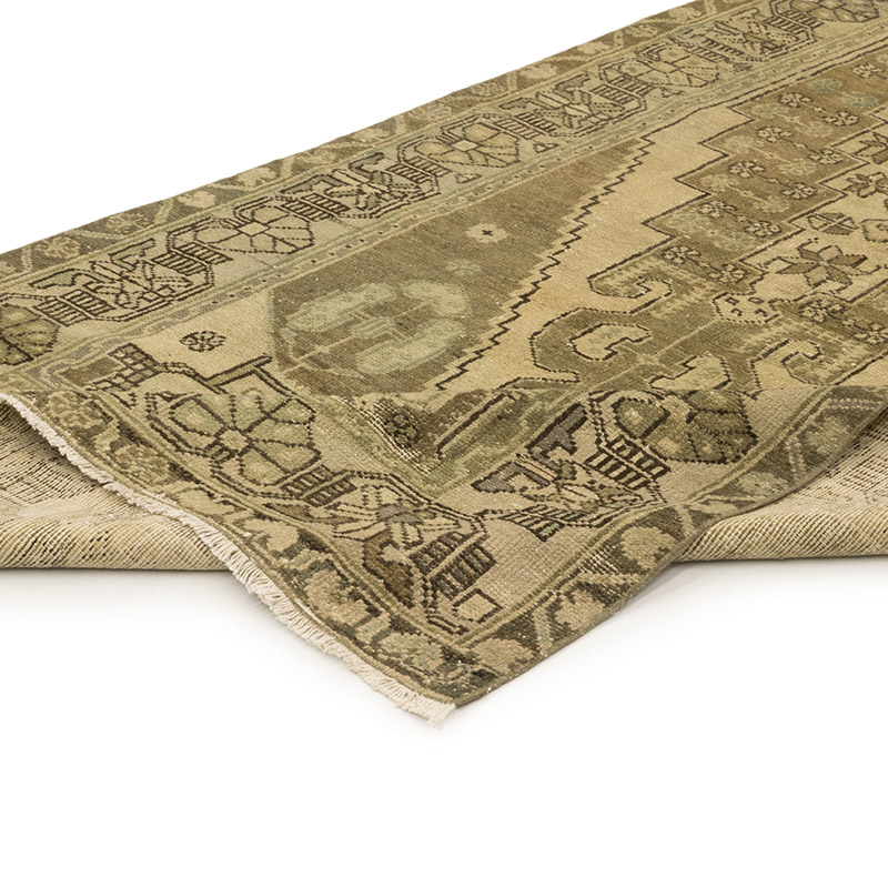 Vintage Turkish Hand-Knotted Rug - 4' 2" x 9' 9" (50" x 117") - K0084269