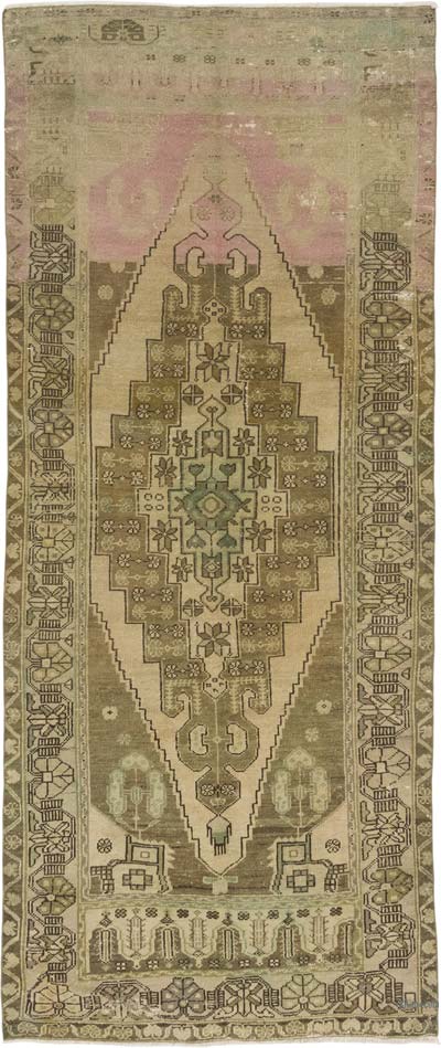 El Dokuma Vintage Hali - 127 cm x 297 cm