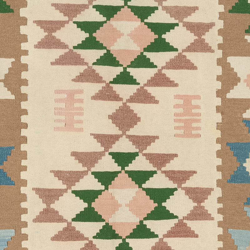 Alfombra Vintage Kilim Turca - 120 cm x 153 cm - K0084271