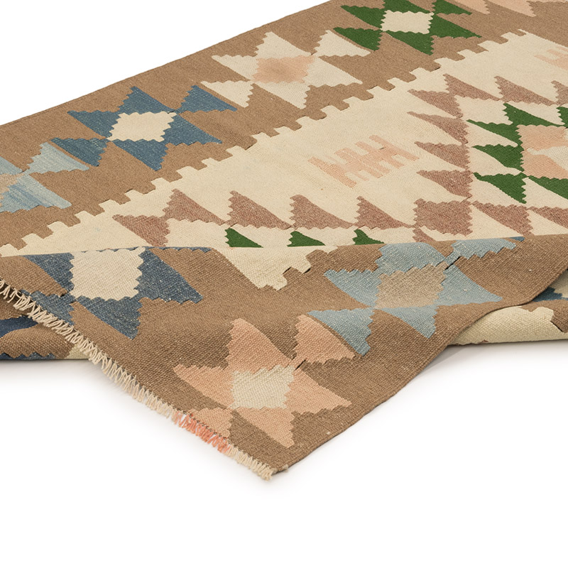 Alfombra Vintage Kilim Turca - 120 cm x 153 cm - K0084271