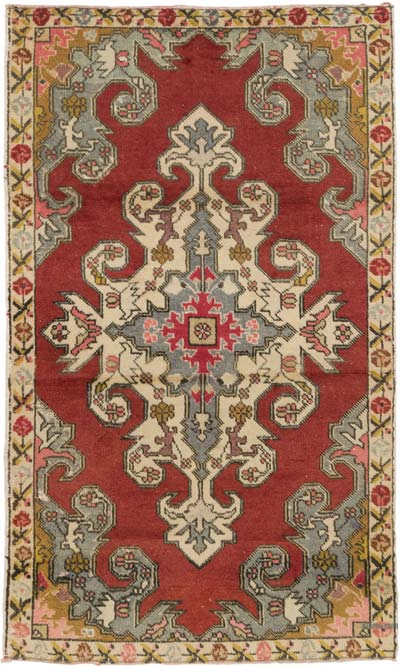 El Dokuma Vintage Hali - 125 cm x 210 cm