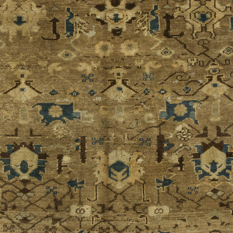 Vintage Turkish Hand-Knotted Rug - 4' 5" x 6' 11" (53" x 83") - K0084290