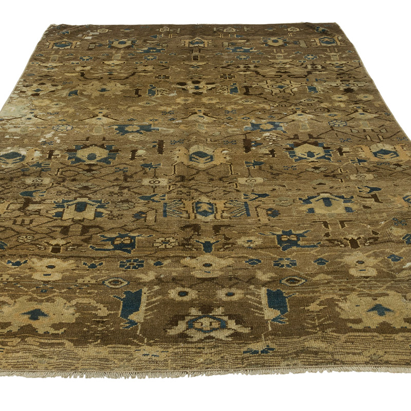 Vintage Turkish Hand-Knotted Rug - 4' 5" x 6' 11" (53" x 83") - K0084290