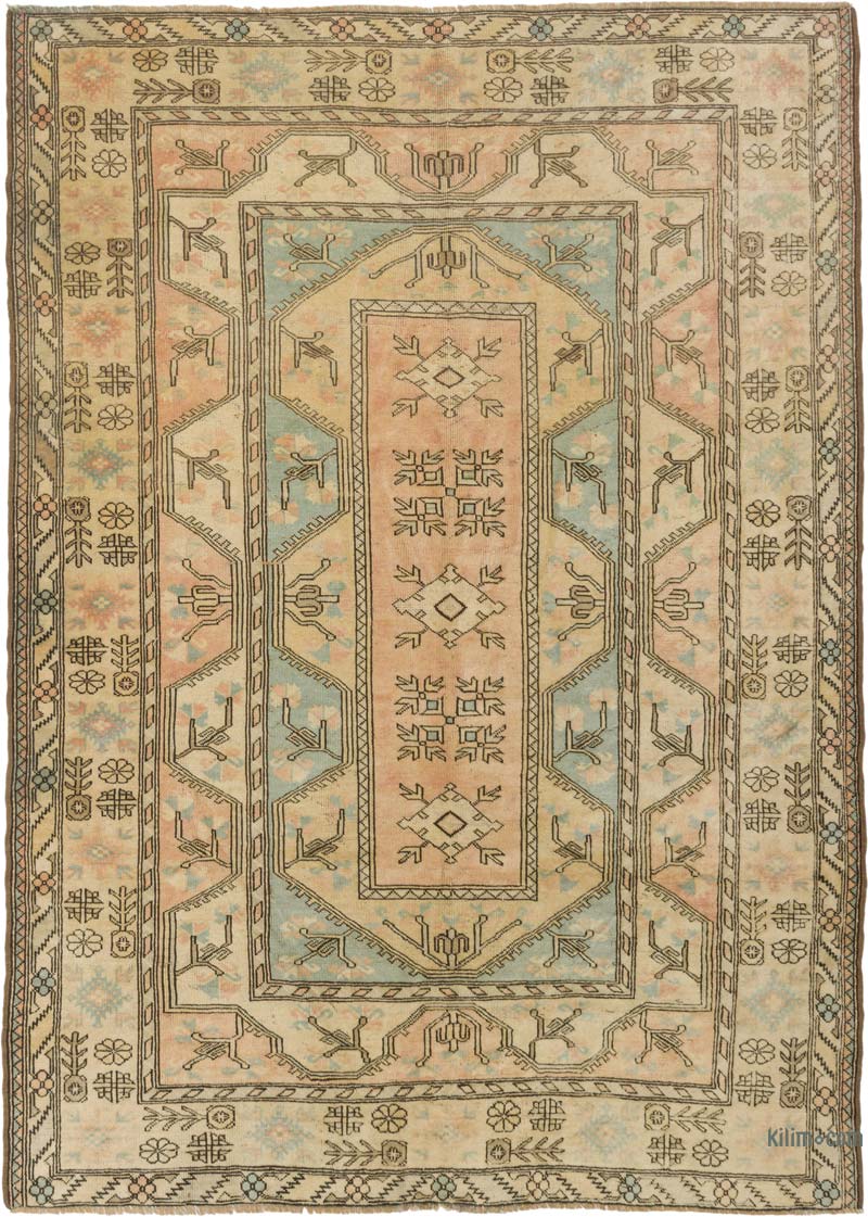 El Dokuma Vintage Hali - 203 cm x 282 cm - K0084291