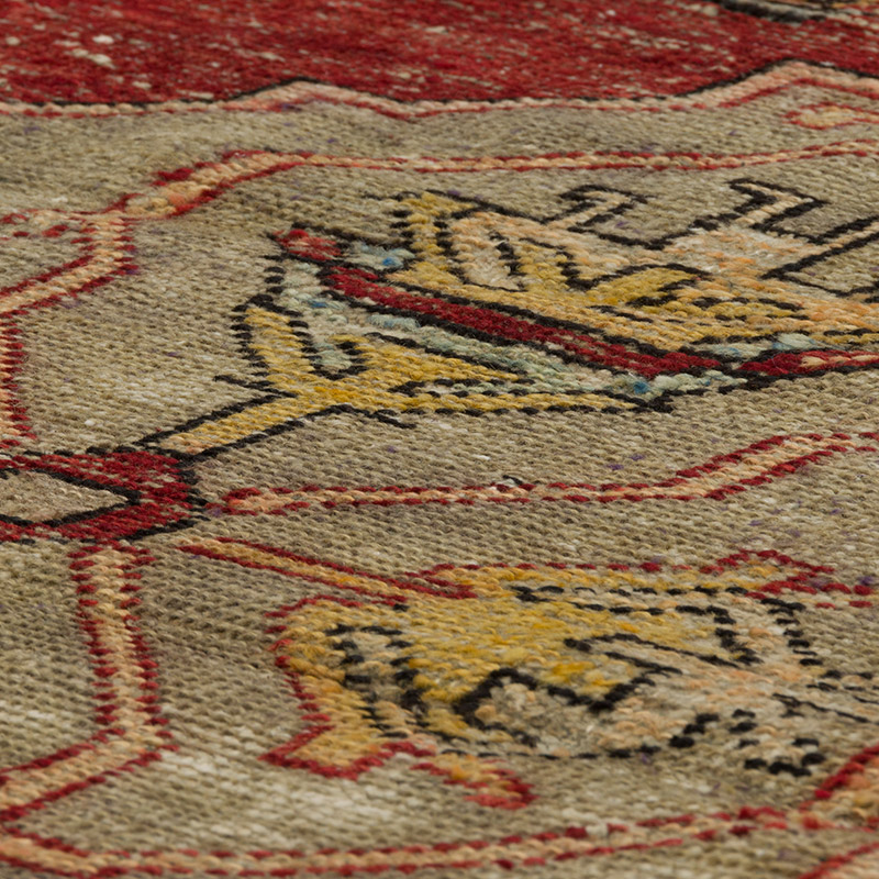 Vintage Turkish Hand-Knotted Runner - 3' 1" x 8'  (37" x 96") - K0084292