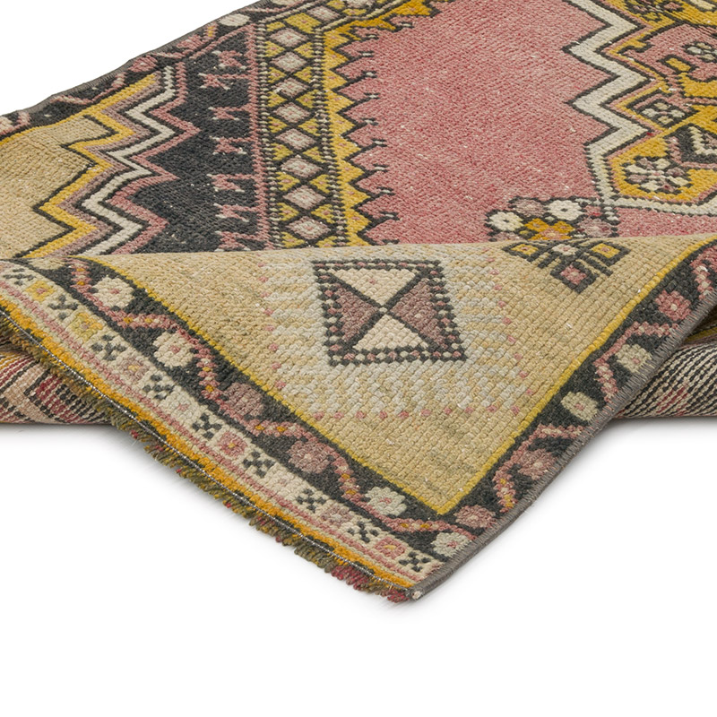 Vintage Turkish Hand-Knotted Rug - 2' 6" x 5' 7" (30" x 67") - K0084299