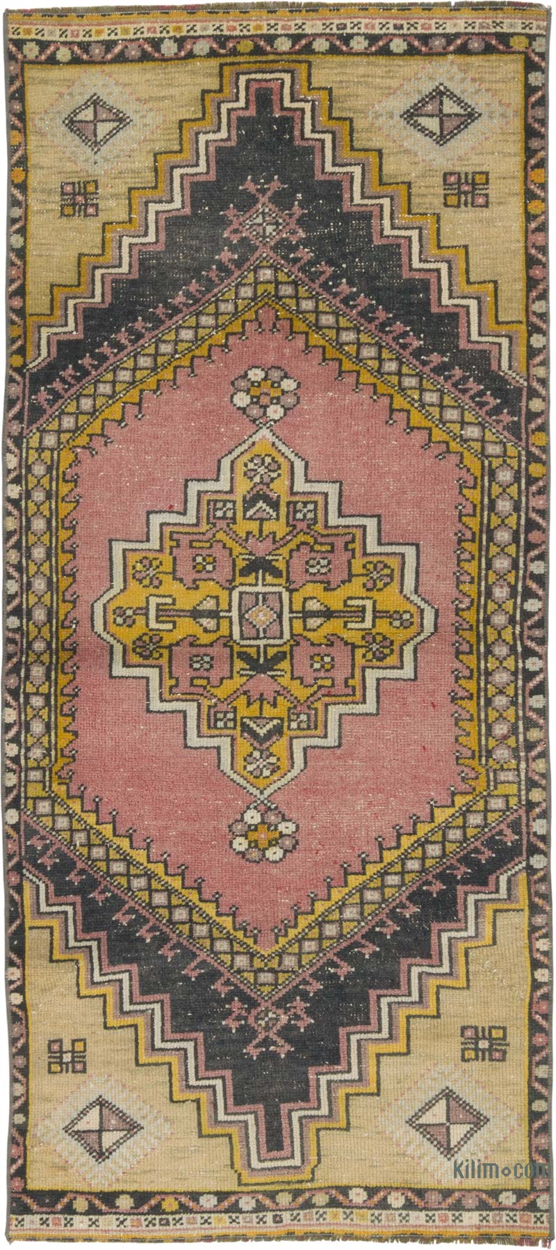 Vintage Turkish Hand-Knotted Rug - 2' 6" x 5' 7" (30" x 67") - K0084299