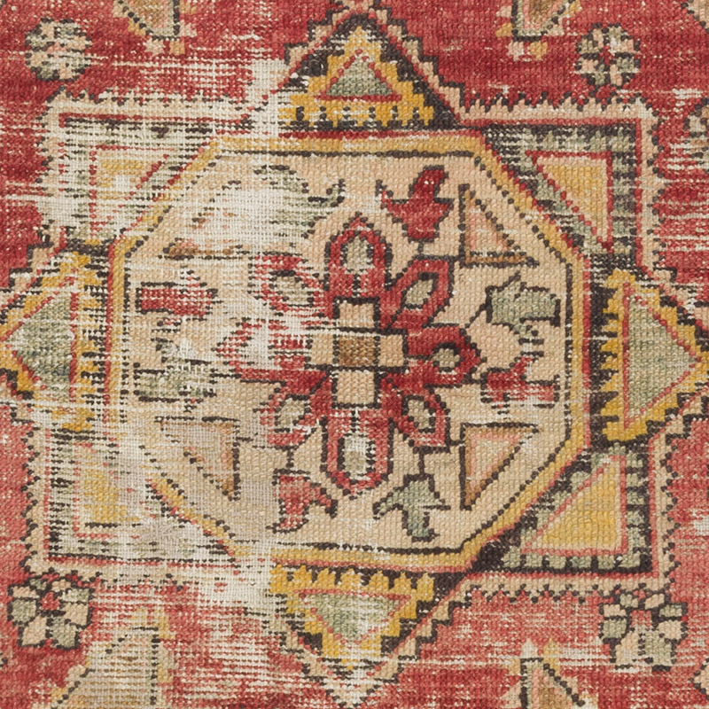 Vintage Turkish Hand-Knotted Rug - 3' 7" x 4' 11" (43" x 59") - K0084300
