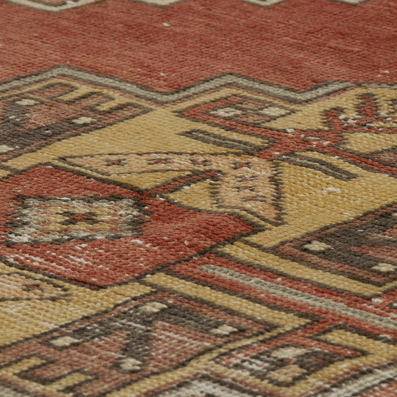 Vintage Turkish Hand-Knotted Rug - 2' 7" x 5' 4" (31" x 64") - K0084303