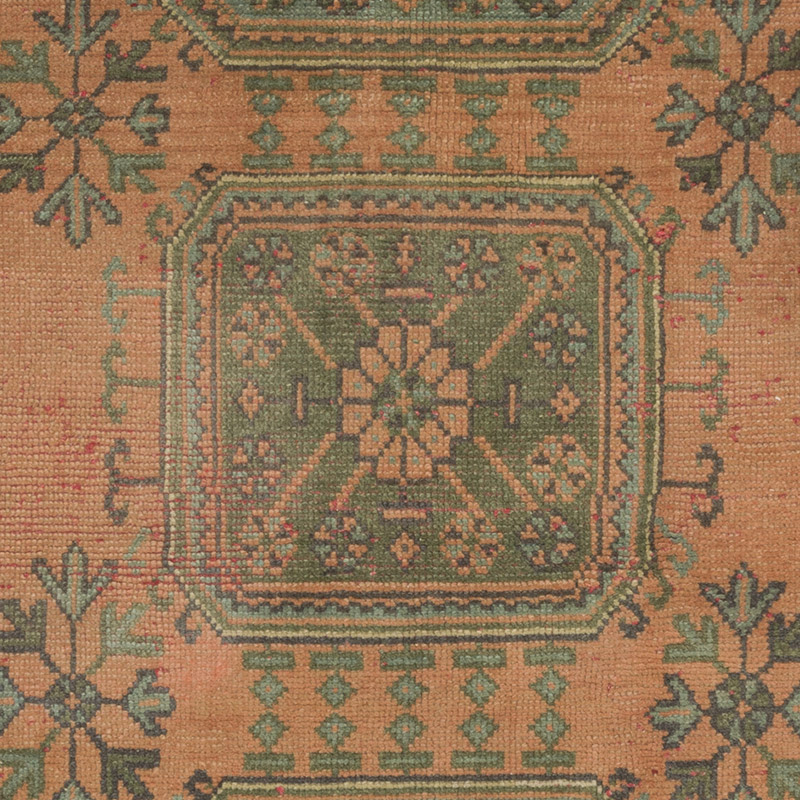 Alfombra Vintage Turca Anudada a Mano - 147 cm x 230 cm - K0084304