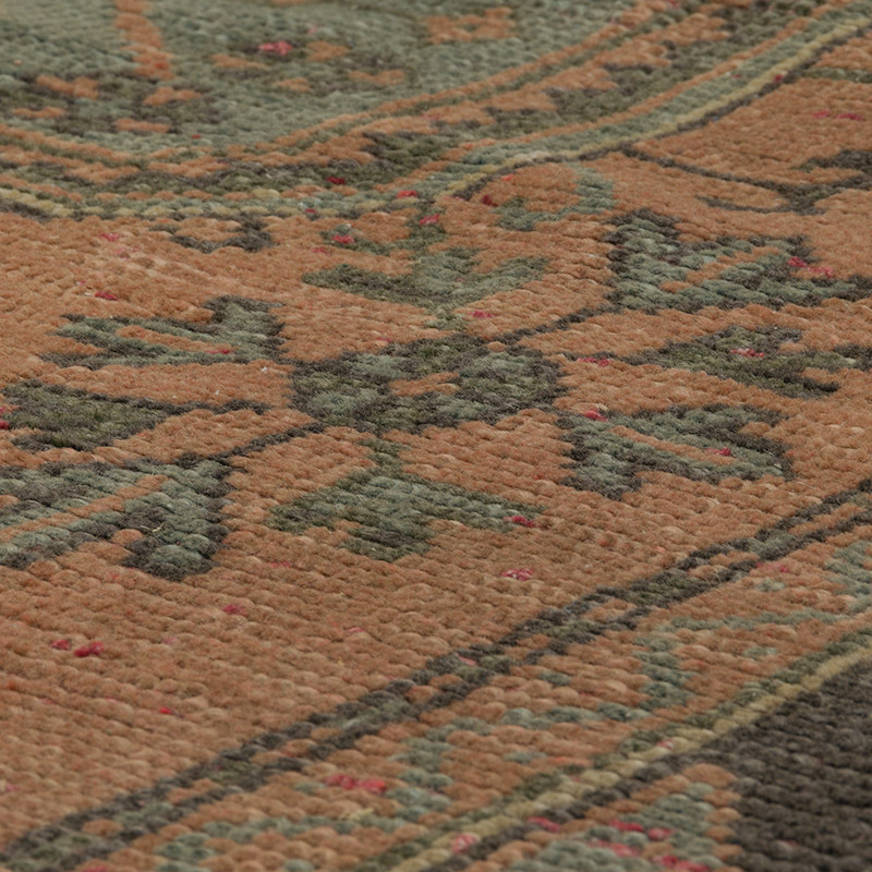 Alfombra Vintage Turca Anudada a Mano - 147 cm x 230 cm - K0084304