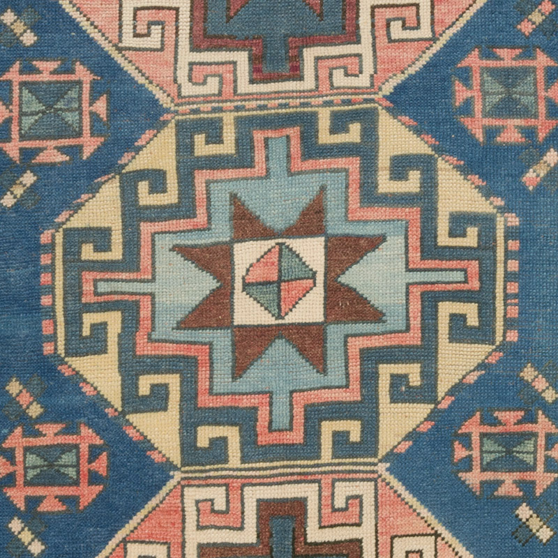 Alfombra Vintage Turca Anudada a Mano - 135 cm x 233 cm - K0084305
