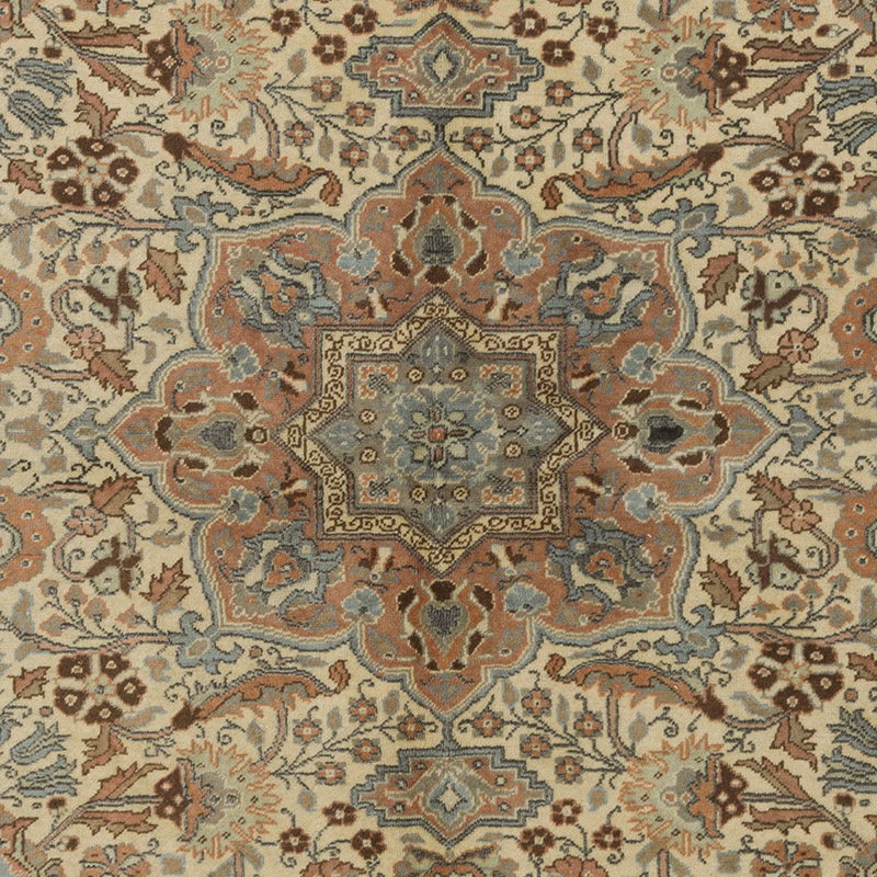 Alfombra Vintage Turca Anudada a Mano - 153 cm x 226 cm - K0084307
