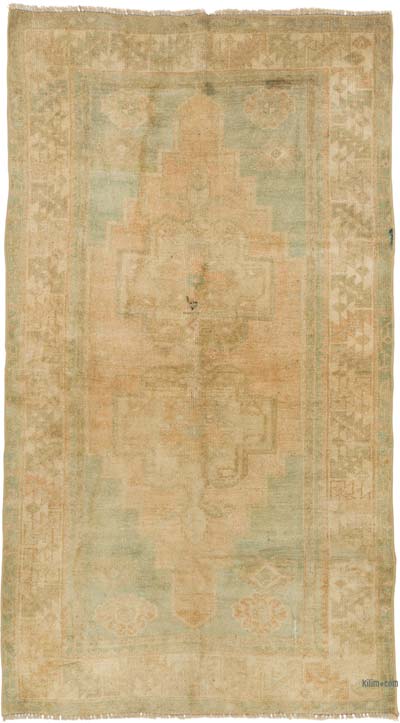Vintage Turkish Hand-Knotted Rug - 3' 3" x 5' 10" (39" x 70")