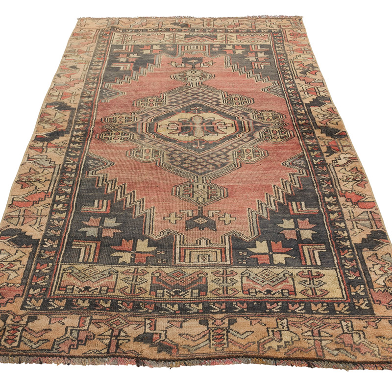 El Dokuma Vintage Hali - 106 cm x 215 cm - K0084313