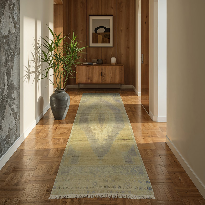 El Dokuma Vintage Hali - 100 cm x 262 cm - K0084314